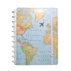 Caderno Grande Mapa Mundi Edição Especial Gocase
