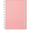 Caderno Grande Rosa Pastel