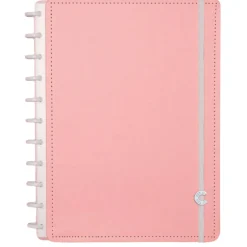 Caderno Grande Rosa Pastel