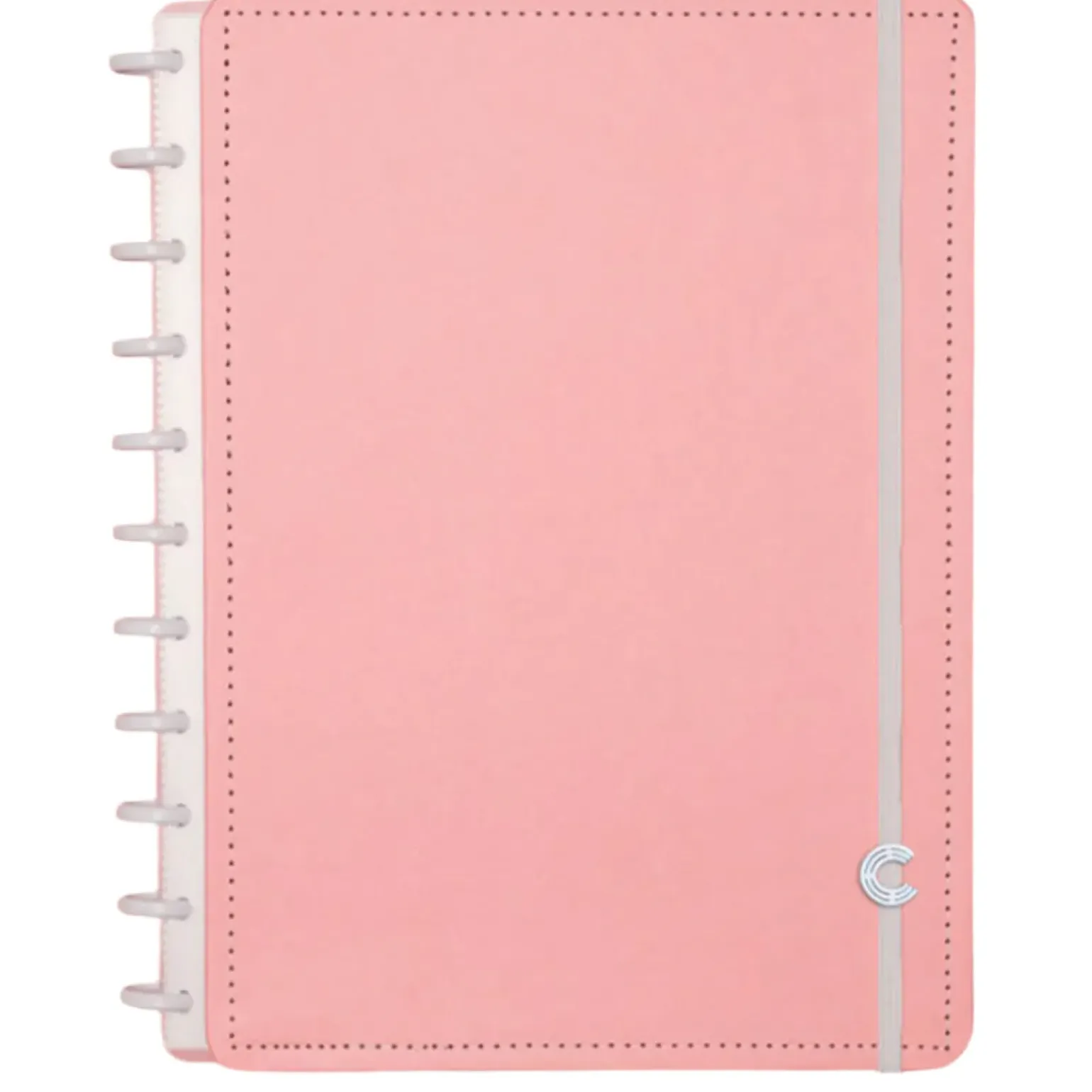 Caderno Grande Rosa Pastel