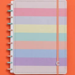 Caderno Inteligente A4 Arco-Íris Pastel