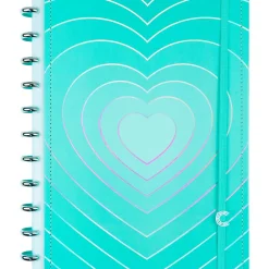 Caderno Inteligente A4 Azul Turquesa Love
