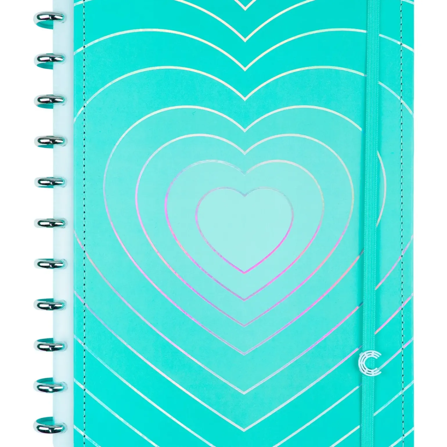 Caderno Inteligente A4 Azul Turquesa Love