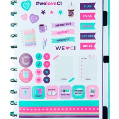 Caderno Inteligente A4 Azul Turquesa Love