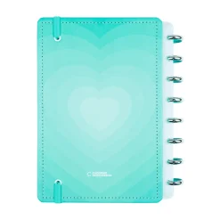 Caderno Inteligente A5 Azul Turquesa Love