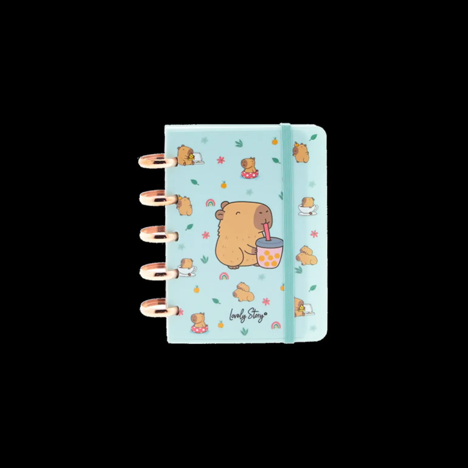 Caderno Inteligente A6 - Capivara Azul