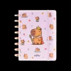 Caderno Inteligente A5 - Capivara Rosa