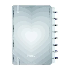 Caderno Inteligente A5 Cinza Love