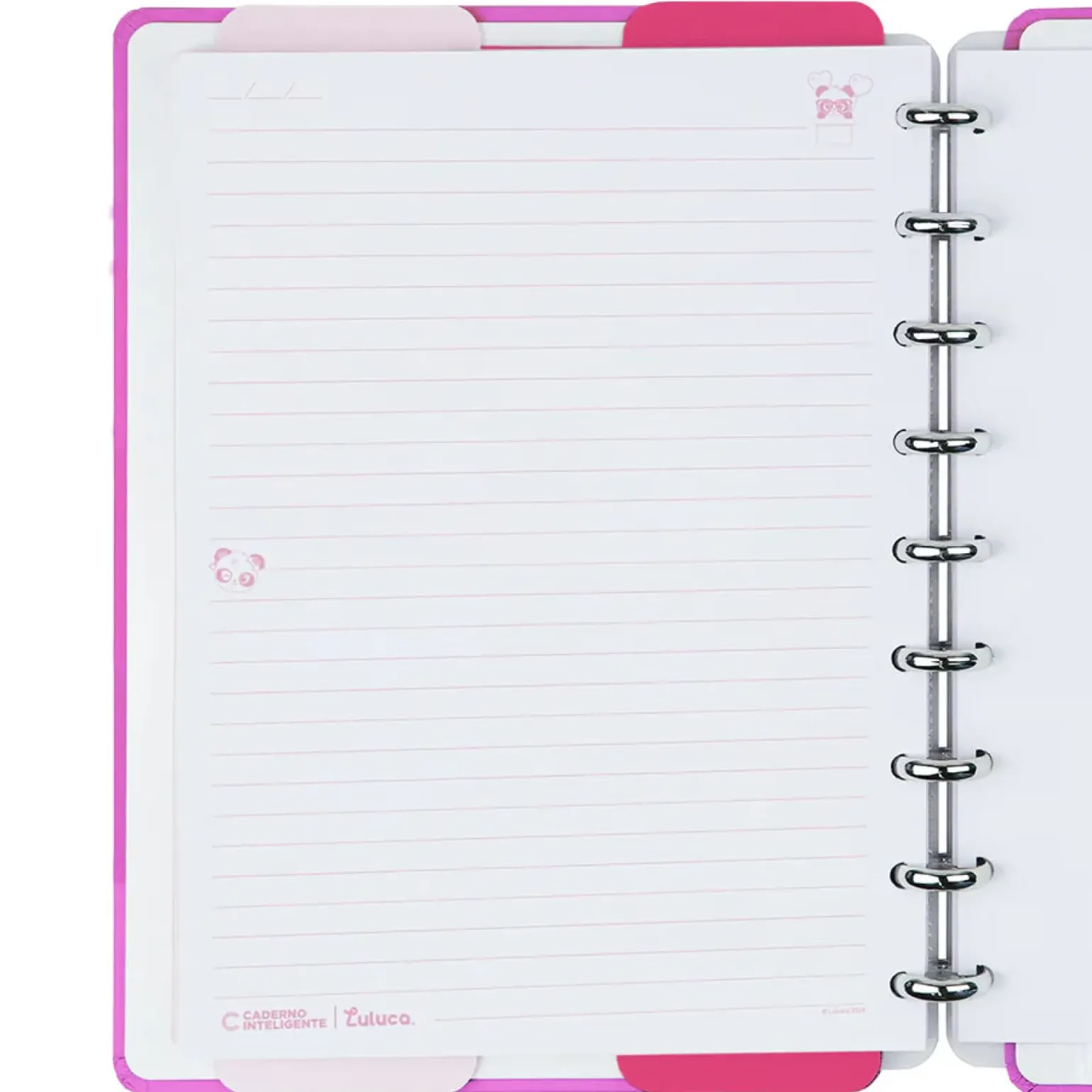 Caderno Inteligente A5 Pandalu Glow by Luluca