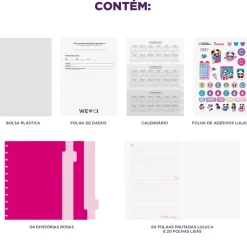 Caderno Inteligente A5 Pandalu Glow by Luluca