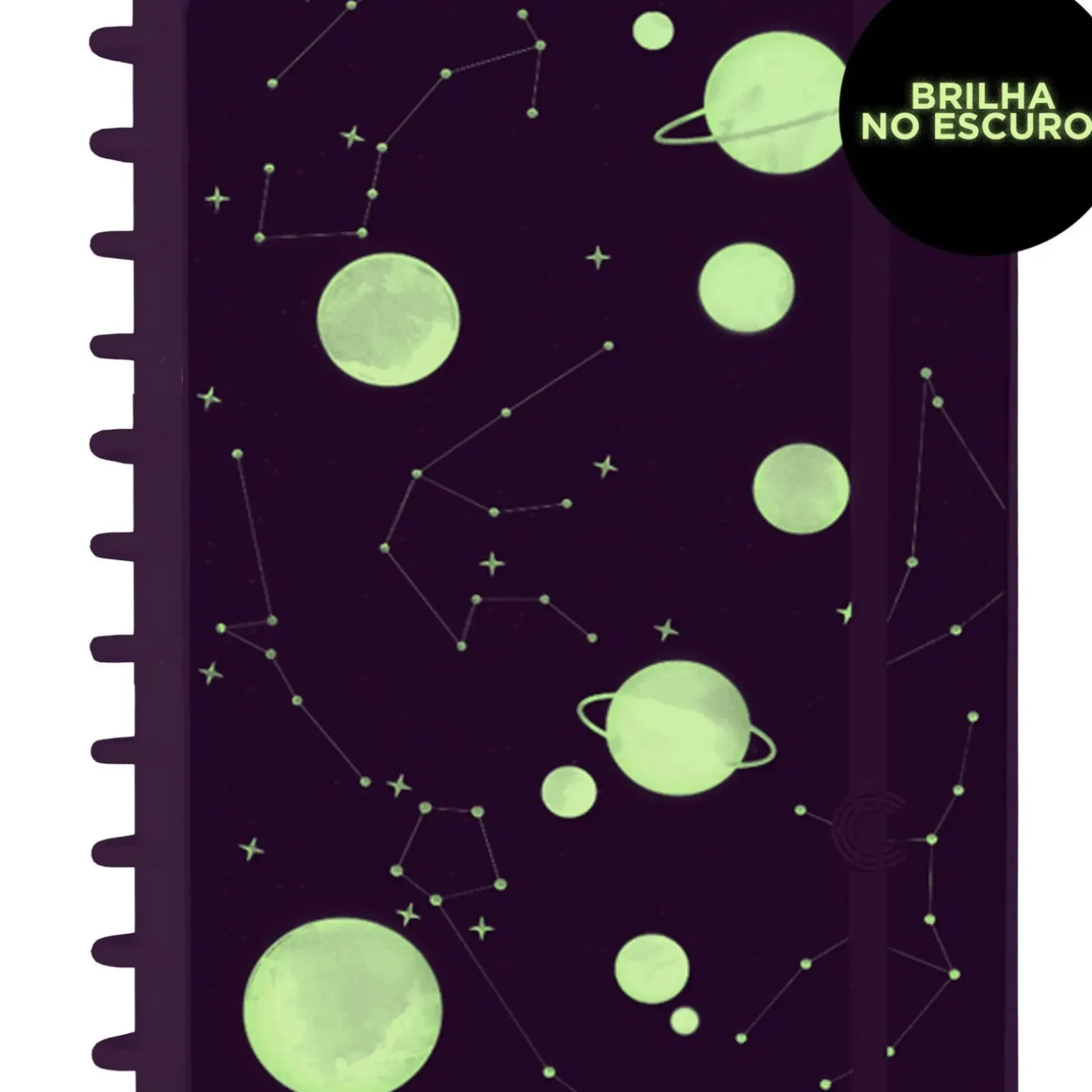 Caderno Inteligente A4 Purple Galaxy Gocase