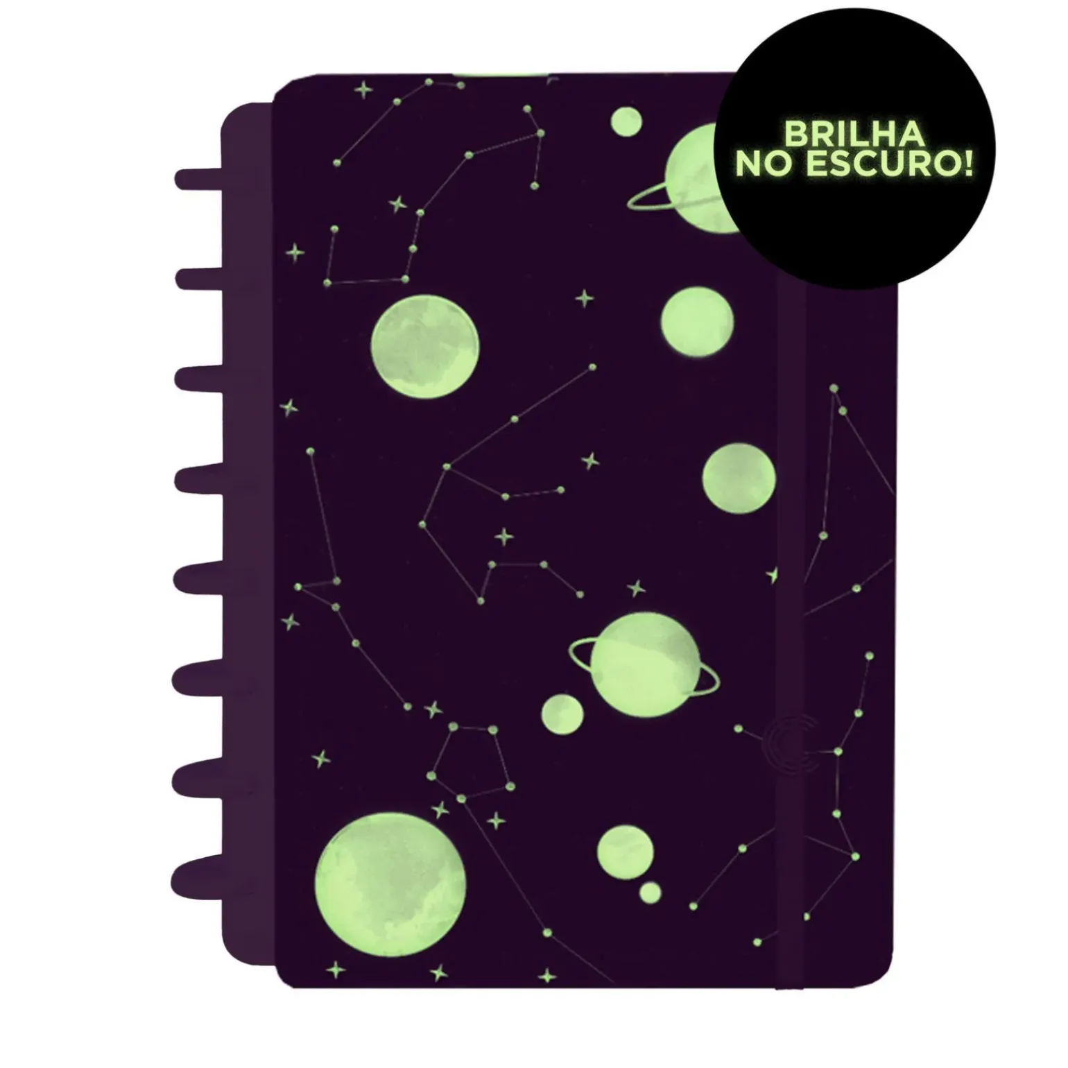 Caderno Inteligente A5 Purple Galaxy Gocase