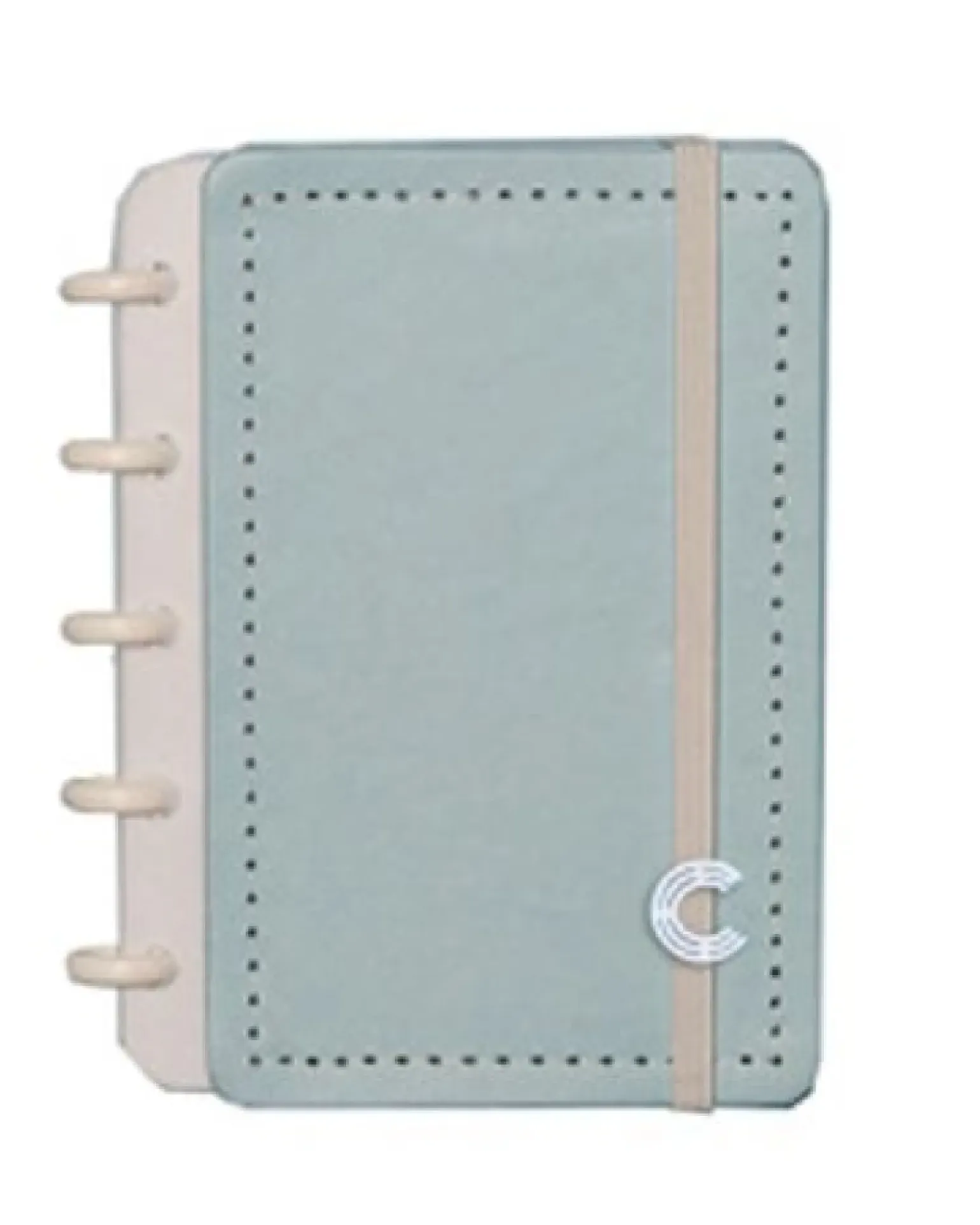 Caderno Inteligente Azul Pastel