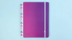 Caderno Inteligente Espiral A5 Ultraviolet by Yasmin Galvão