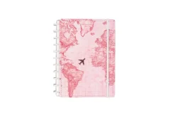 Caderno Inteligente Grande Mapa Mundi Gocase