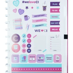 Caderno Inteligente Grande Premier Rosa CI