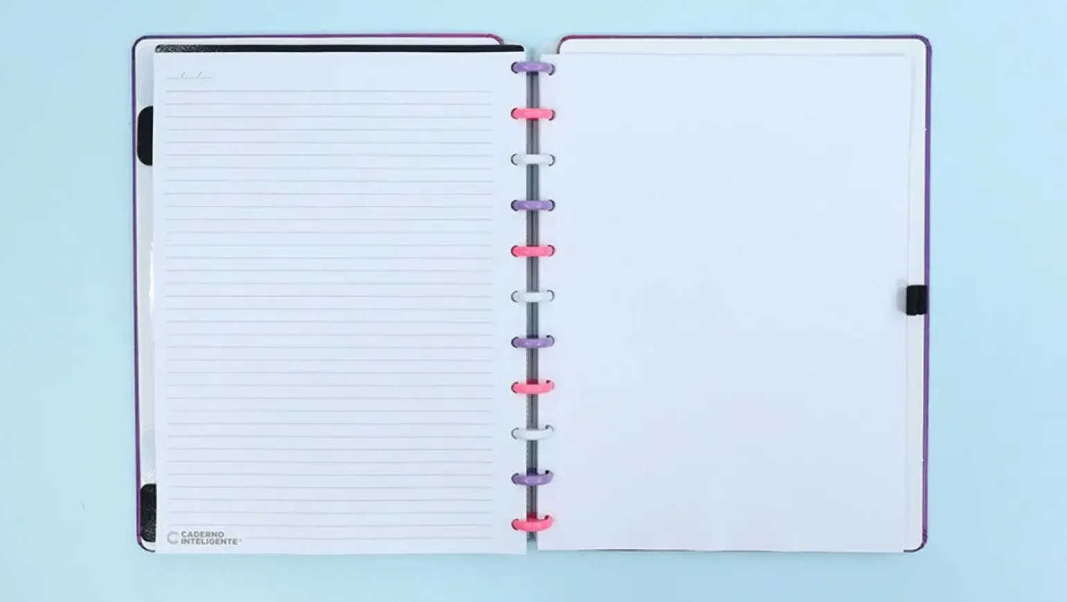 Caderno Inteligente Grande Ultraviolet By Yasmin Galvão