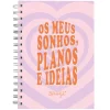 Caderno - Os Meus Sonhos, Planos E Ideia