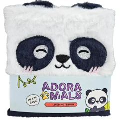 Caderno Peluche - Panda