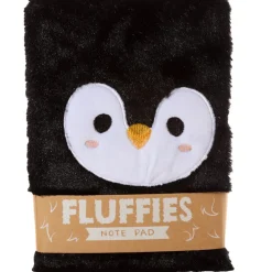Caderno Peluche - Pinguim