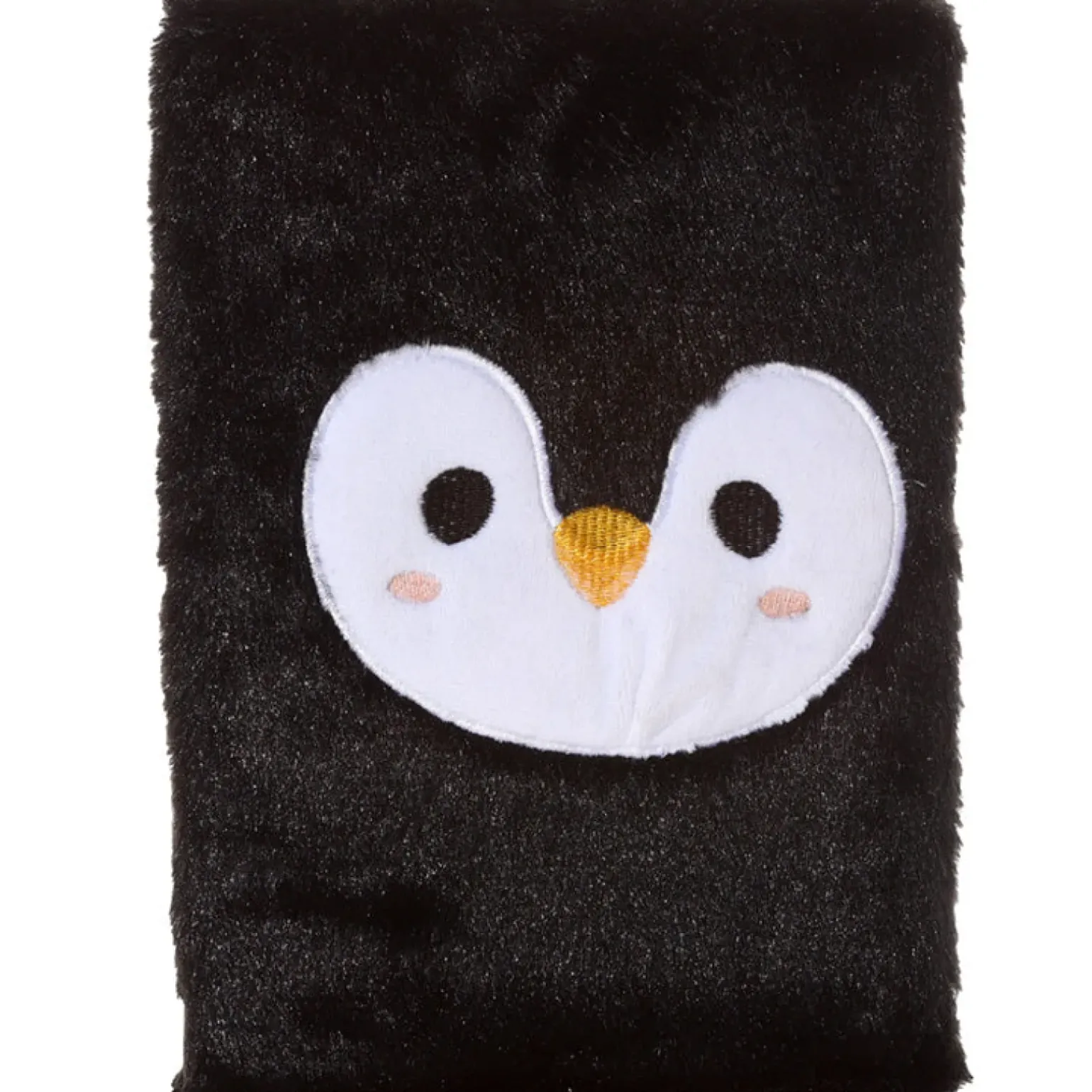 Caderno Peluche - Pinguim