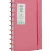 Caderno Smart A4 Com Elástico 100 Folhas Rosa Talia