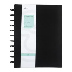 Caderno Smart A4 Pautado 100 Folhas Preto Talia