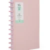 Caderno Smart A4 Pautado 100 Folhas Rosa Pastel Talia