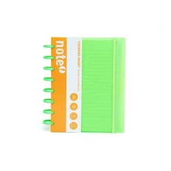 Caderno Smart A5 Verde Transparente