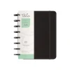 Caderno Smart com Elástico Espiral A5 Pautado Preto
