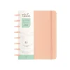 Caderno Smart com Elástico Espiral A5 Pautado Rosa