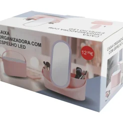 Caixa De Maquilhagem Com Espelho Led