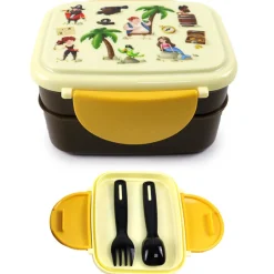 Caixa Lanche Com Acessórios - Pirata Jolly