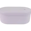 Caixa Lanche Silicone Lilás