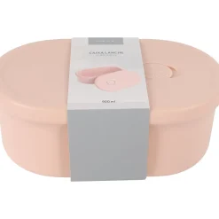Caixa Lanche Silicone Rosa