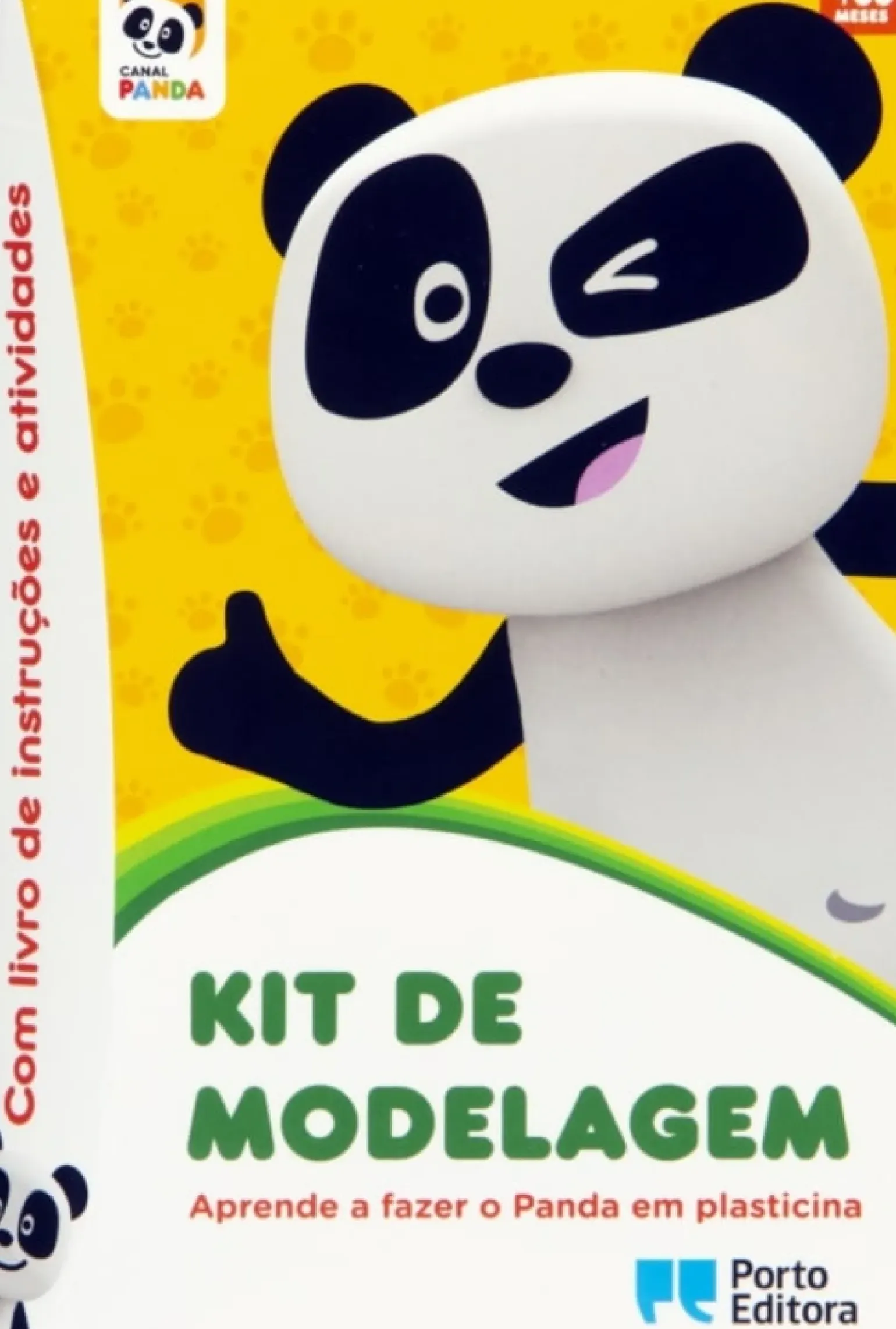 Canal Panda - Kit de Modelagem - Aprende a Fazer o Panda em Plasticina