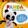 Canal Panda - Livro de Pintar Com 5 Lápis de Cor e 5 Borrachas Muito Giras!
