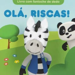 Canal Panda - Olá, Riscas! - Livro com Fantoche de Dedo