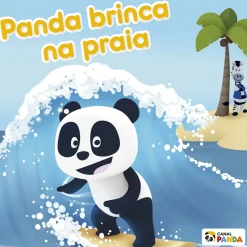 Canal Panda - Panda Brinca na Praia - Livro-puzzle