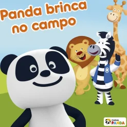 Canal Panda - Panda Brinca no Campo Livro-puzzle