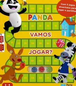 Canal Panda - Vamos Jogar? - com 5 Jogos de Tabuleiro para Jogar e Partilhar
