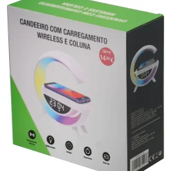 Candeeiro Com Carregamento Wireless