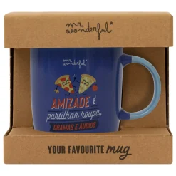 Caneca - Amizade É Partilhar Roupa,