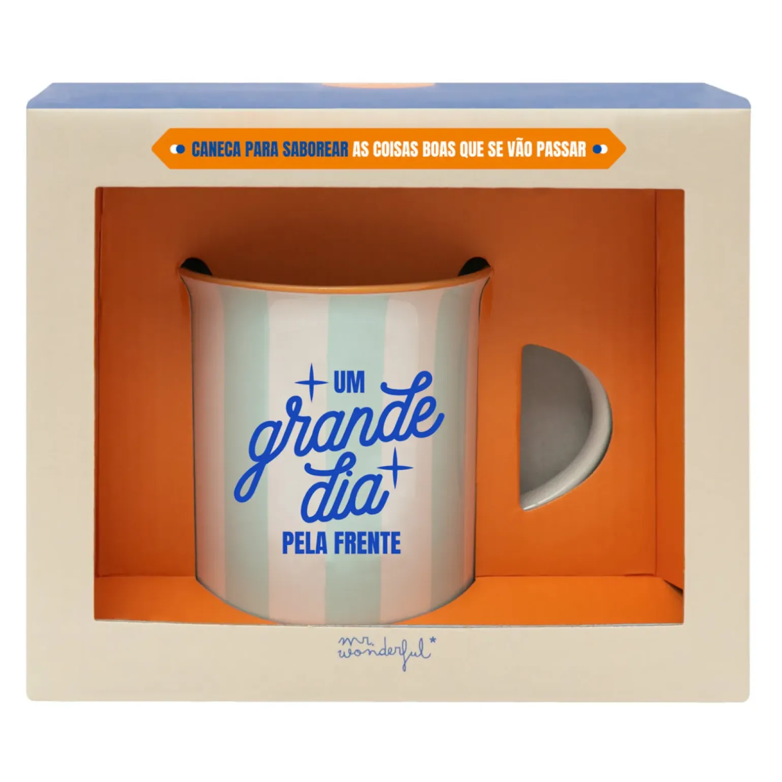 Caneca - Azul Um Grande Dia Pela Frente