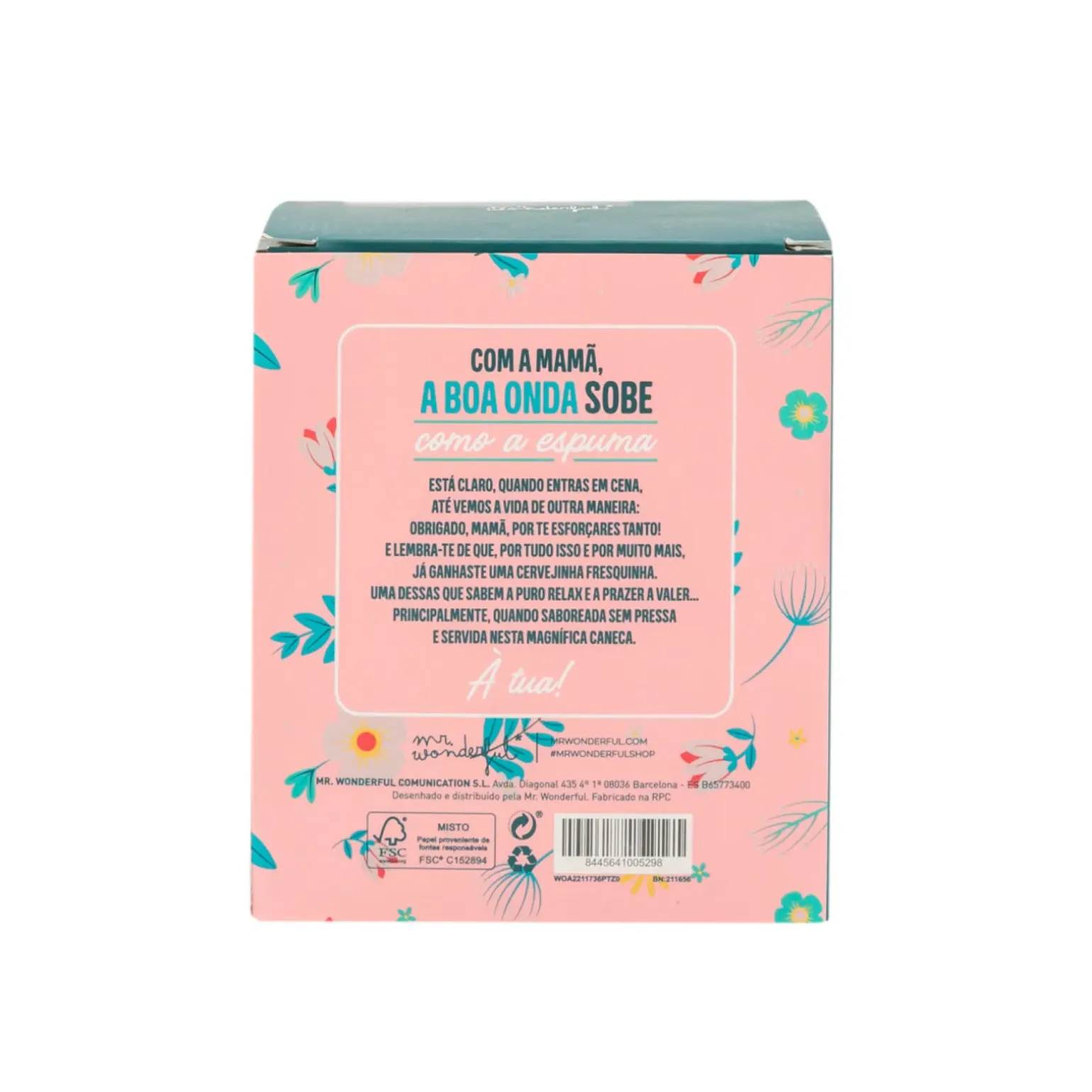 Caneca Cerveja - Mãe, Tu Mereces Tudo