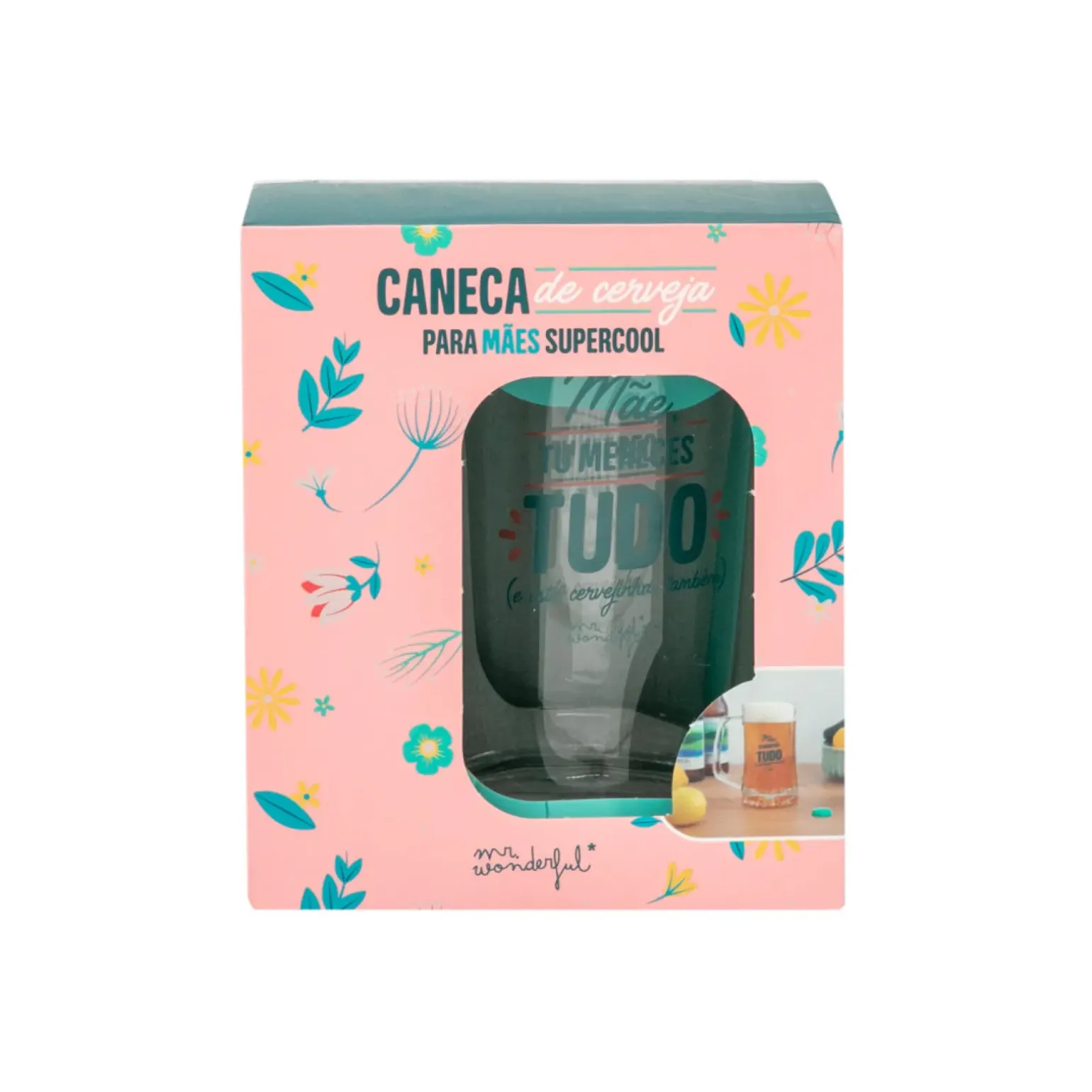 Caneca Cerveja - Mãe, Tu Mereces Tudo