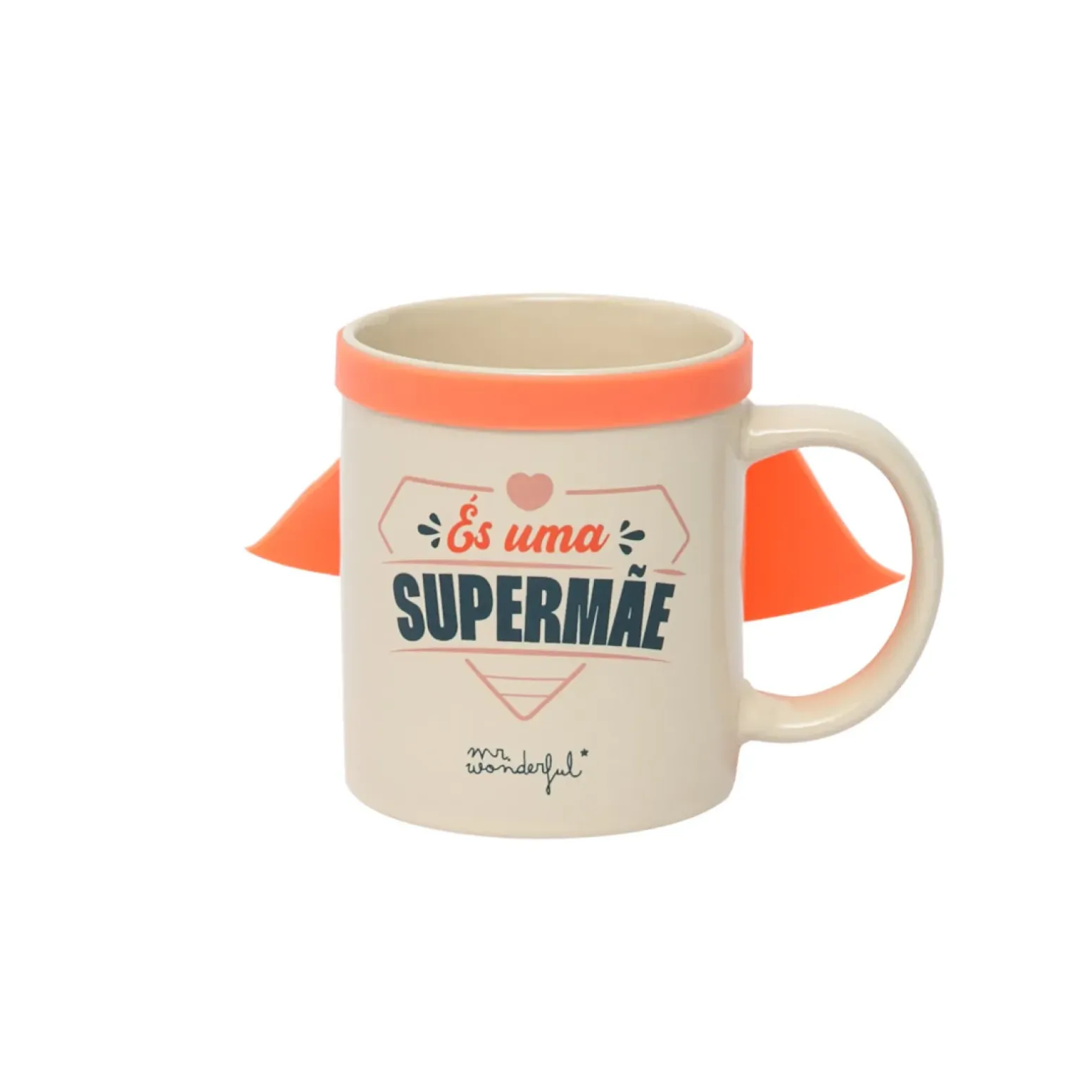 Caneca Com Capa - És Uma Supermãe