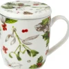 Caneca Com Infusor - Inverno Botânico