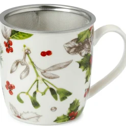 Caneca Com Infusor - Inverno Botânico