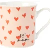 Caneca Corações Best Mum